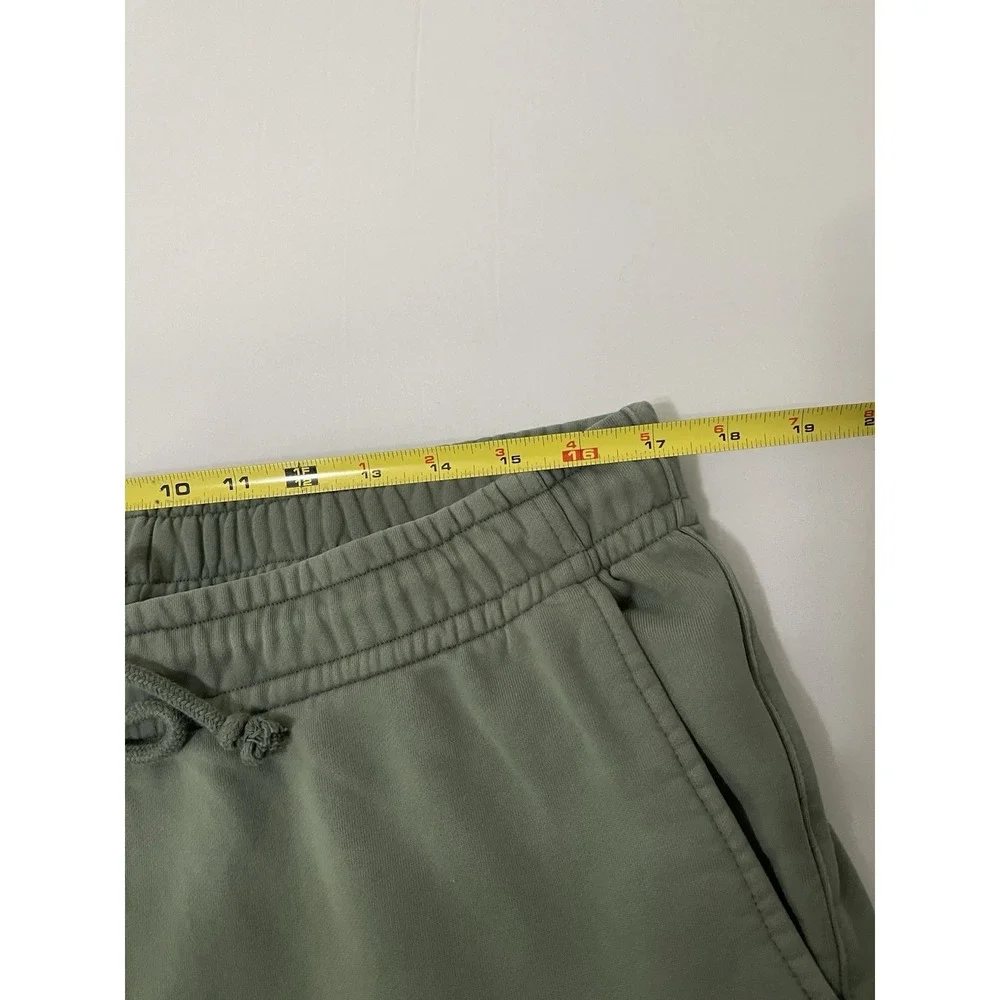 Malbon Golf Evergreen Script Sweatpants Men's Green Size XL